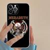 1pc Band M-MegadethS Rock Metal Transparent TPU Phone Case For IPhone 17 11 12 13 14 15 16 Pro Max 16 Plus Cover