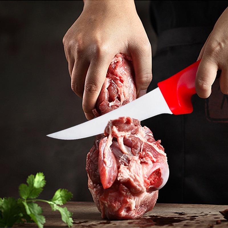 6PCS Kitchen Knife Stainless Steel Peeling Knife Fruit Vegetable Fish Meat Cleaver Kitchen Paring