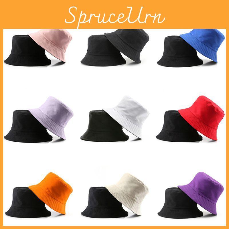Summer Bucket Hat Double-sided Fisherman Cap For Travel And Outdoor Activities