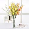 1PCS European Rural Yellow Artificial Dance Orchid Silk Flower Fake Decoration Flower