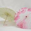 Bamboo Oil Paper Umbrella Chinese Style Handmade Hanfu Umbrella Rainproof Classical Ancient Dance Umbrella Photograph Prop