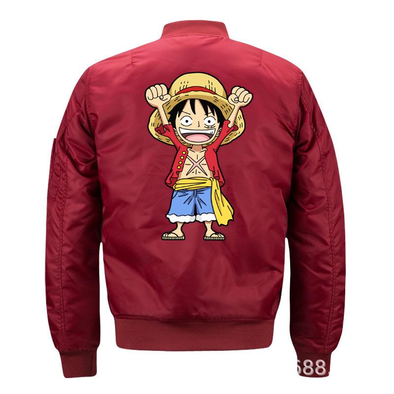 ONE PIECE Luffy series d sweater ONE PIECE jackets men's winter jacket
