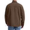 Men's Relaxed-Fit Casual Workwear Long-Sleeve Jacket Shirt