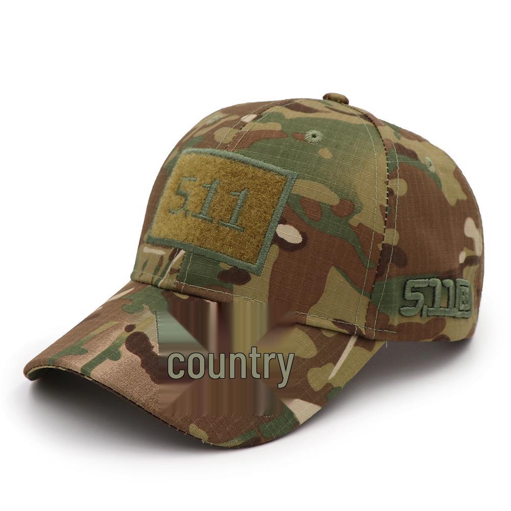 5.11 Velcro Tactical Camouflage Baseball Cap - Military Sports Hat