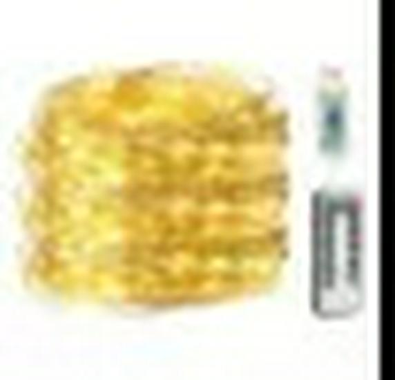 

Copper Wire LED String Lights with Remote Control - 8 Function Christmas Decorations. 5m 50 LED USB Remote теплый белый