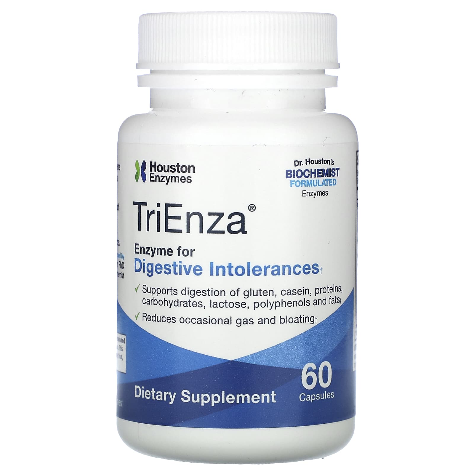 

Trienza, Enzymes for Digestive Intolerance, 60 Capsules