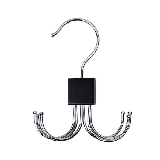1/2Pcs Belt Hanger Closet Organizer 360-Degree Rotatable Strong Load-bearing Belt Display Rack Storage Holder