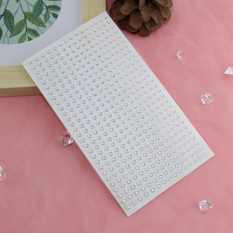 Diamond Crystal Tattoo Sticker Glitter Eyeliner Eyebrow Make Up Face Eyes Diamond Tattoos Rock Rhinestone 3D Eyeliner Stickers