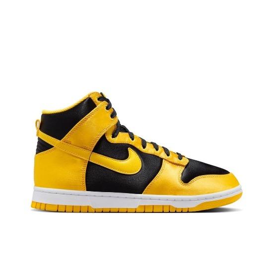 Nike Dunk High atin Goldenrod' FN4216-001 Women's Shoes