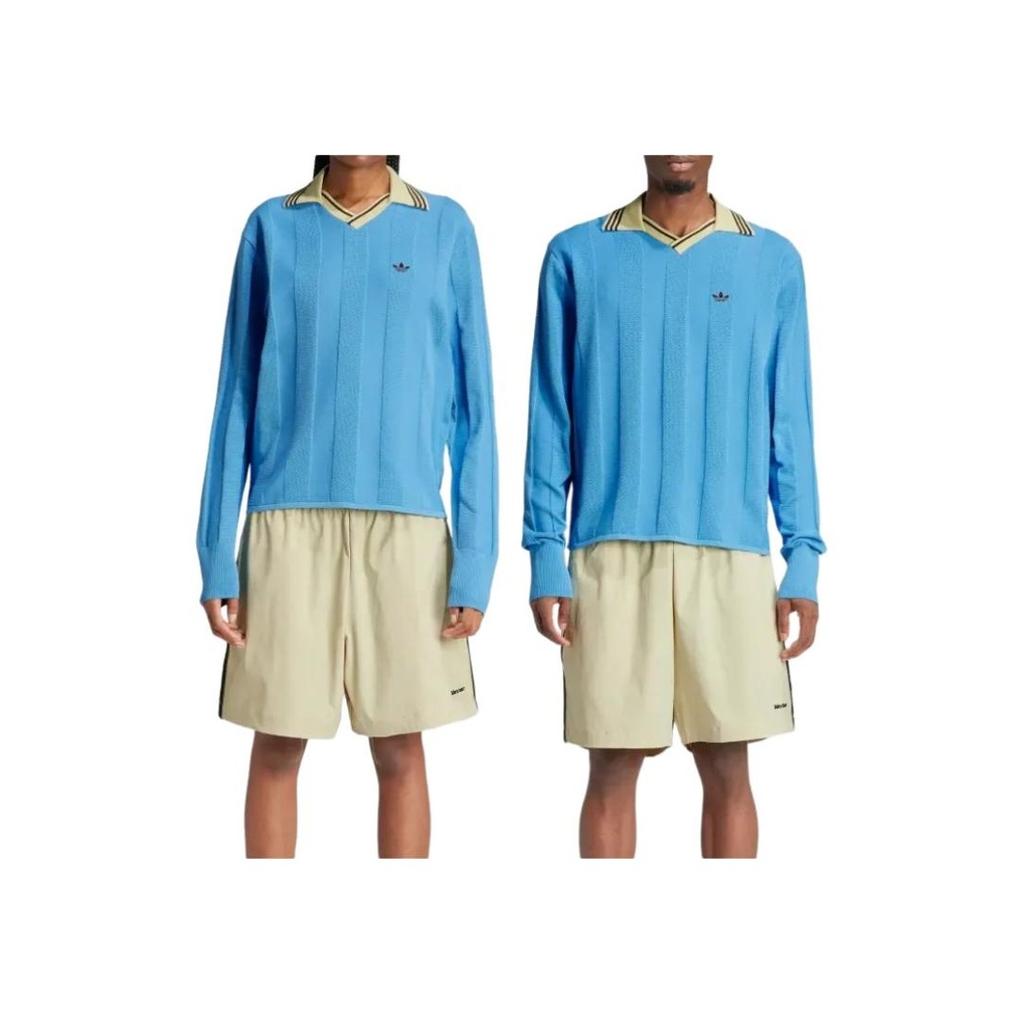 adidas Pantaloncini da Calcio Statement X Wales Bonner Beige Sabbia Unisex Pantaloni Corti Cachi IT9776