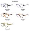 TR Ultralight 2025 Cat-Eye Glasses: Fashionable Women's Eyewear with Anti-Blue Light, Myopia-Friendly, Ideal for Bare Face.