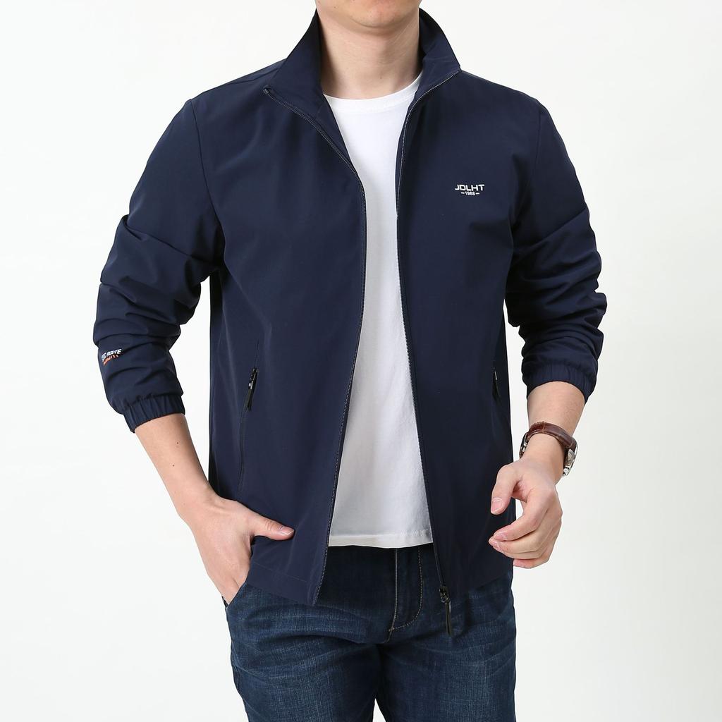 New Men's Jacket Stretch Casual Men's Jacket Outdoor Quick-drying Spring and Autumn Men's Jacket