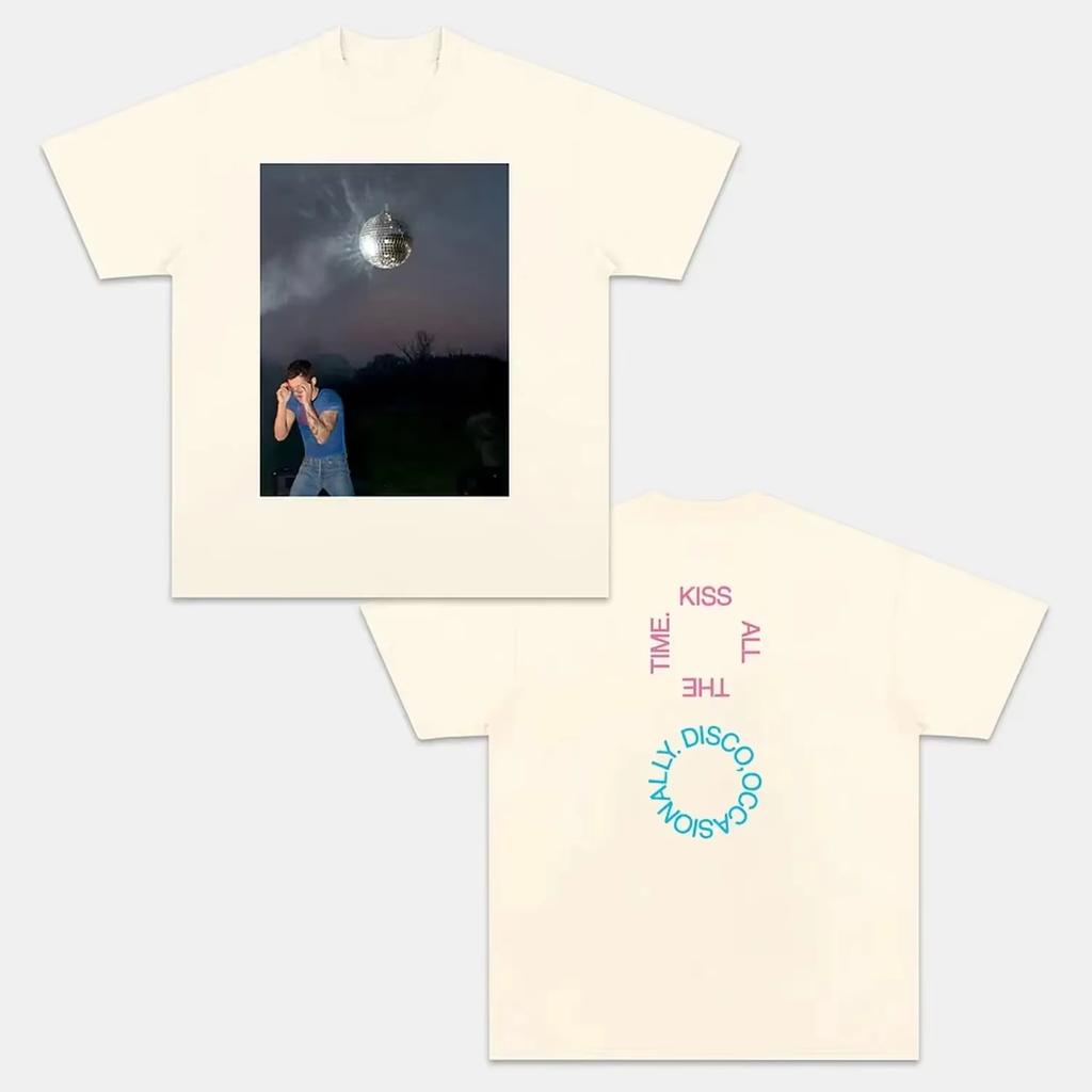 2026 Summer Bestselling Singer Harry Styles Retro Casual ShortSleeved TShirt for Unisex Loose and Breathable Shirt Y2k