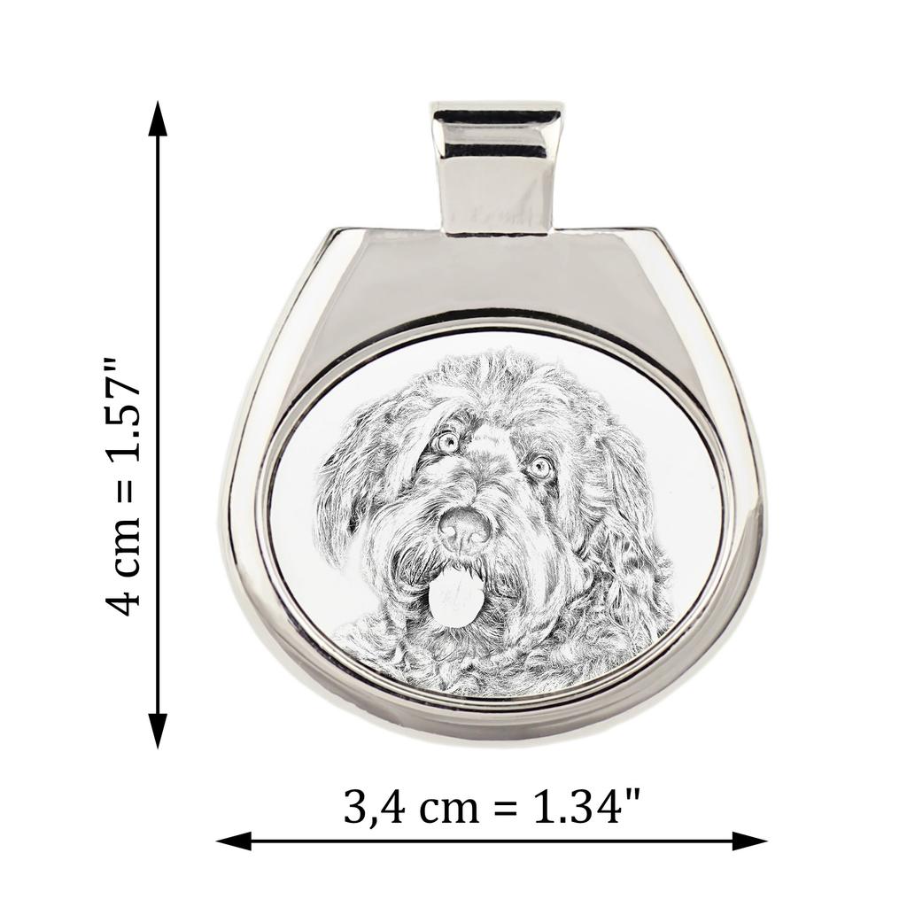 Otterhound – Dog necklace, personalized pendant with a photo | Art-Dog