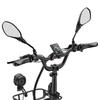 Bicicleta Eléctrica Fafrees F20 Mate Motor de 250W Frenos de Disco Doble Neumático de Aire 20"x2.5" Plegable E-Bike de Carga Pantalla LCD 48V 21Ah Carga Máxima 180Kg
