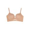 Traceless Display Large Upper Support Anti-sagging Women's Liquid Foundation Hollow Fixed Cup Bra Cover