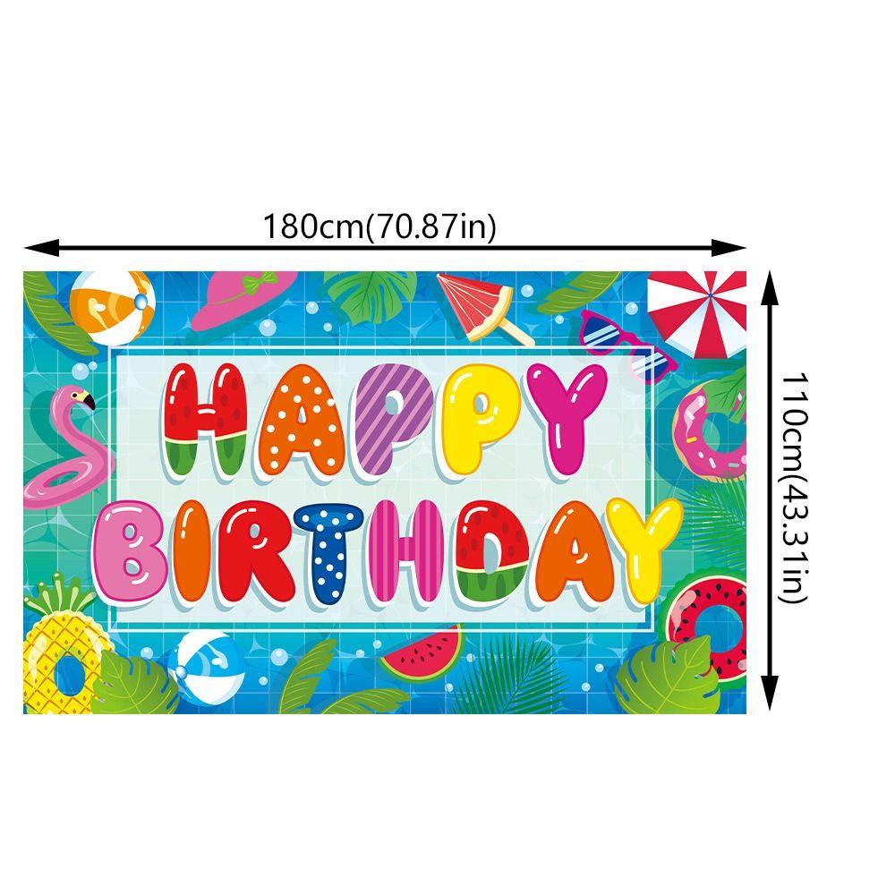 Lifebuoy Balloon Summer Pool Party Backdrop Beach Photography Background  Bridal Shower