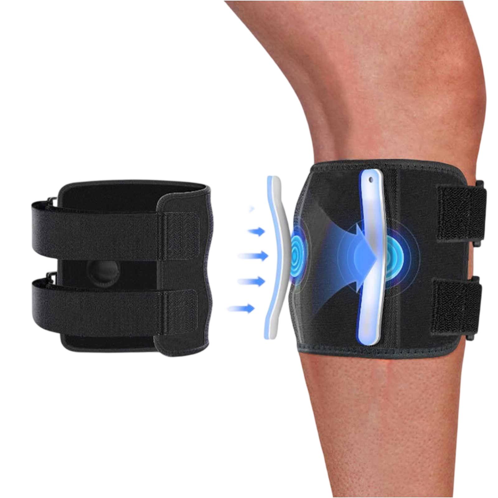Leg Guard Support Strap for Exercise, Adjustable Compression Strap, Sciatic Nerve Pain Relief Pressure Support One Size