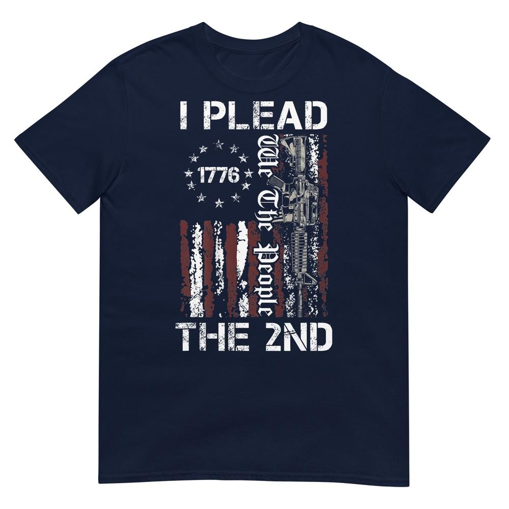 I Plead The 2nd Aunisexdunisext We The People Usa Ar15 Pro Gun TShirt S