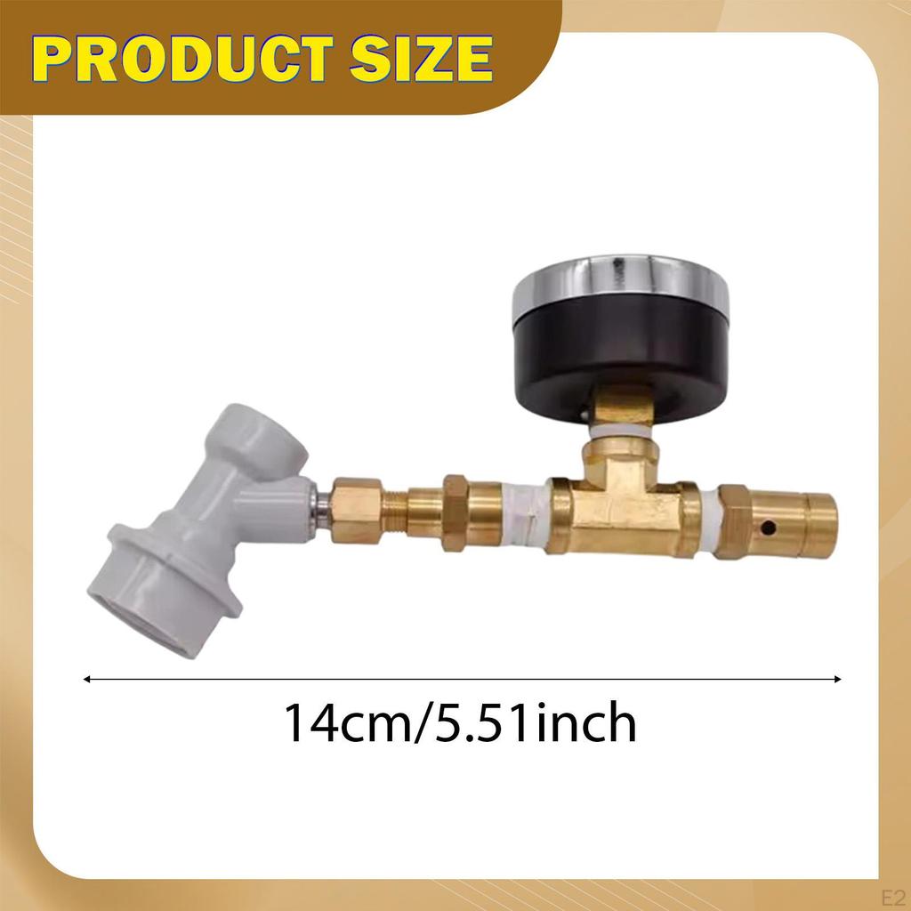 Adjustable Pressure Relief Valve for Beer with Ball Fitting, Ideal [unclear - Possibly "the