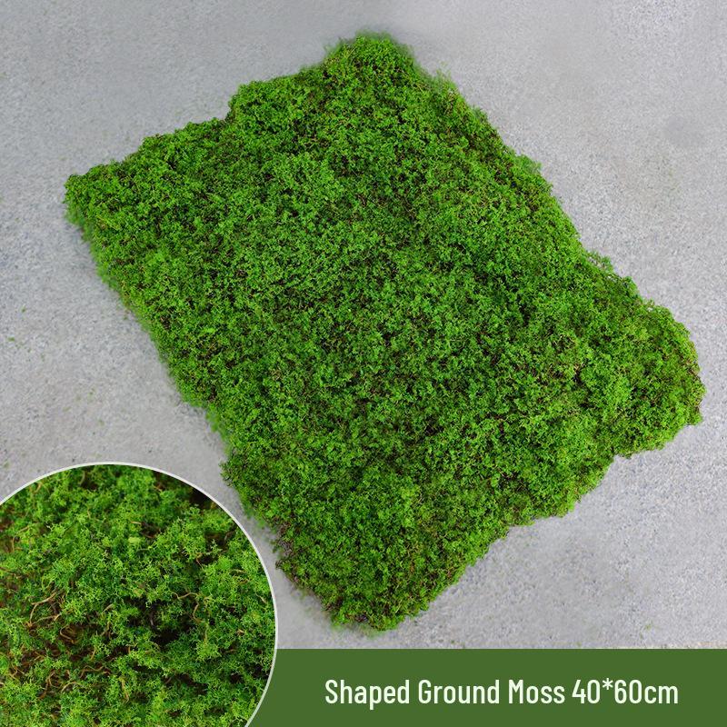 Bionic Artificial Moss Micro Landscape Ornaments for Bonsai and Paving