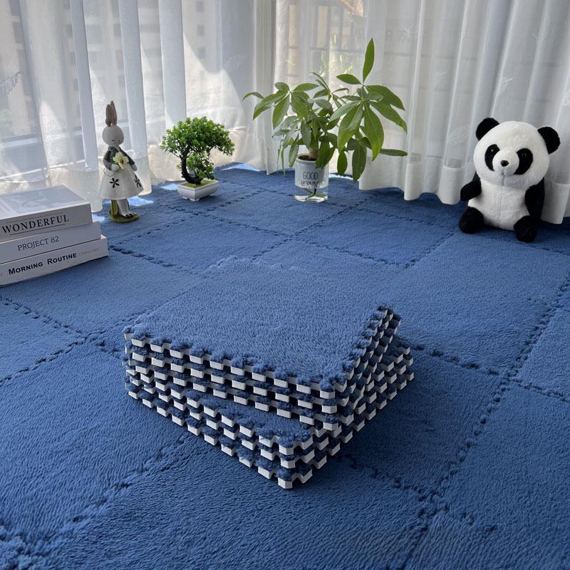 Plush Bedside Foam Mat: Customizable, Dirt-Resistant Tatami for Full Bedroom