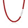 Hyeres-lor H Edition (W) Halsband med röda jadesmycken HL6N46627WB420