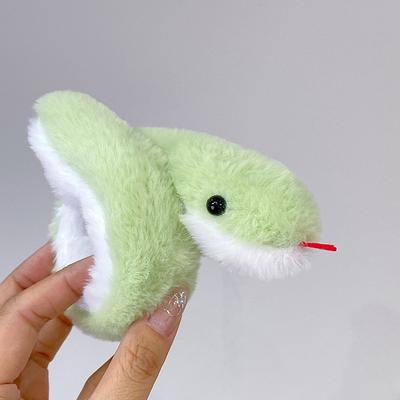Cartoon Small Snake Plush Clap Circle Anime Toys Kawaii Stuffed Dolls  Funny Creative Snake Doll Birthday Gift For Children