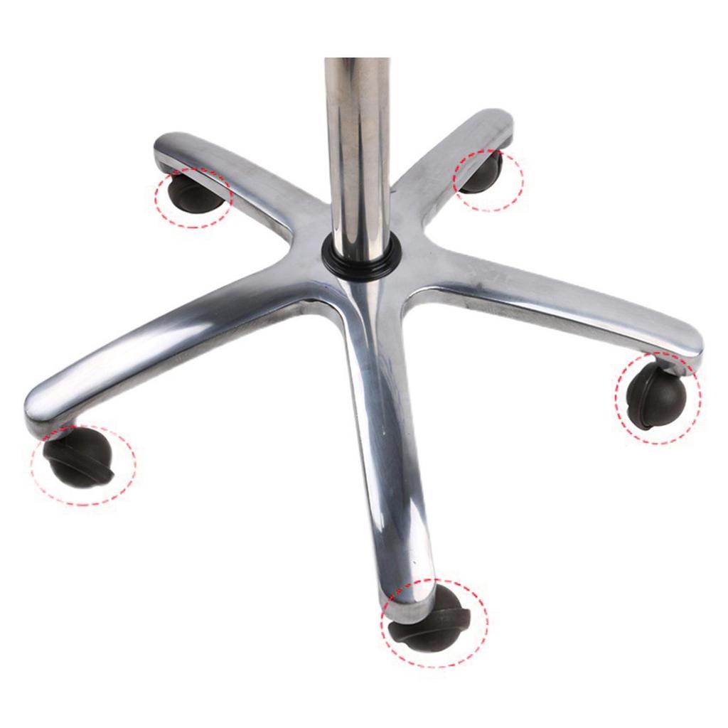 1 Piece Hair Salon Tray Cart Mobile Storage Trolley Adjustable Height Metal Removable Tool Holder