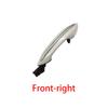 Black White Car Exterior Comfort Access Door Handle For BMW 5 7 Series F01 F02 F06 F10 520d 520i 525d 528i 530d 530i 51217231931
