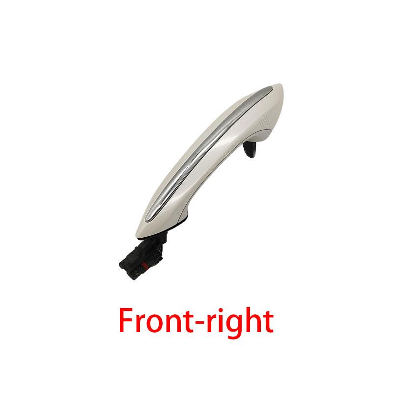 Black White Car Exterior Comfort Access Door Handle For BMW 5 7 Series F01 F02 F06 F10 520d 520i 525d 528i 530d 530i 51217231931