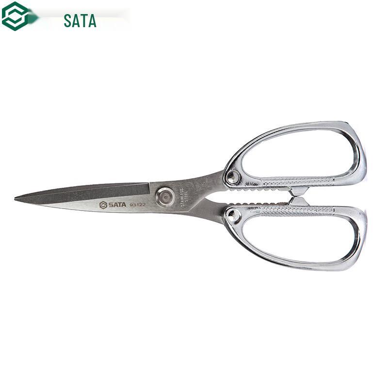 SATA 93122 Heavy Duty Stainless Steel Shears 7 inch