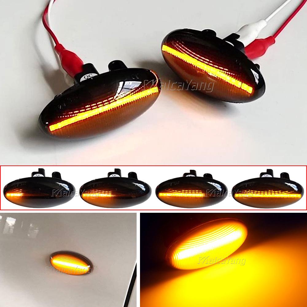 LED Turn Signal Side Marker Lights Blinker Lamp For Citroen Berlingo Xsara Picasso Jumpy Elysee Crosser Dispatch C1 C2 C3 C4 C5