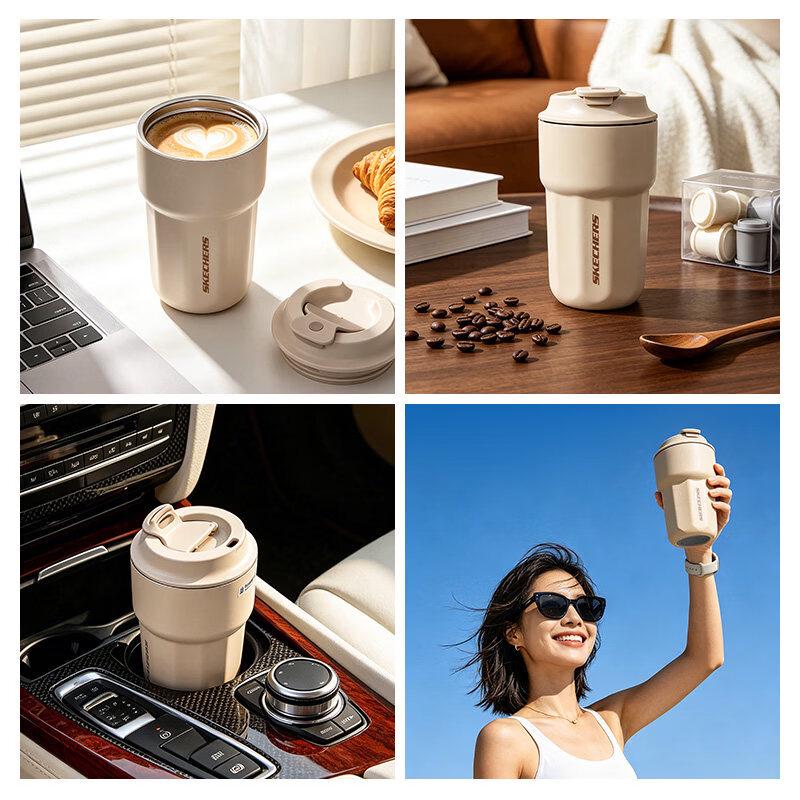 Skechers 420mL Spill-Proof Insulated Travel Mug