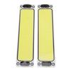 2 Pcs Car Interior Reading Light 108COBs 32W 600lm 6000K LED Panel Dome Light IP54 Auto Ceiling