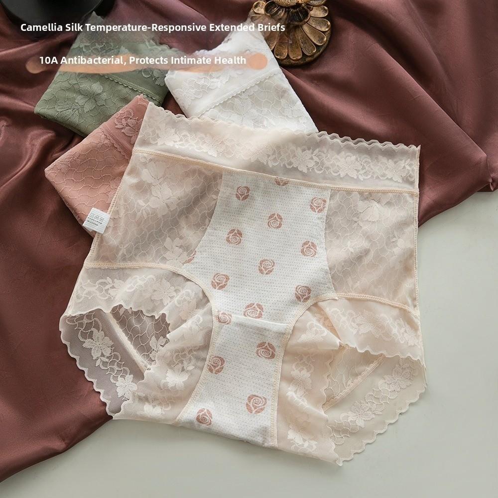Tummy Control Lace Butt Lifter Briefs High Waist Women Underwear Lace Slimming Shapers  Female