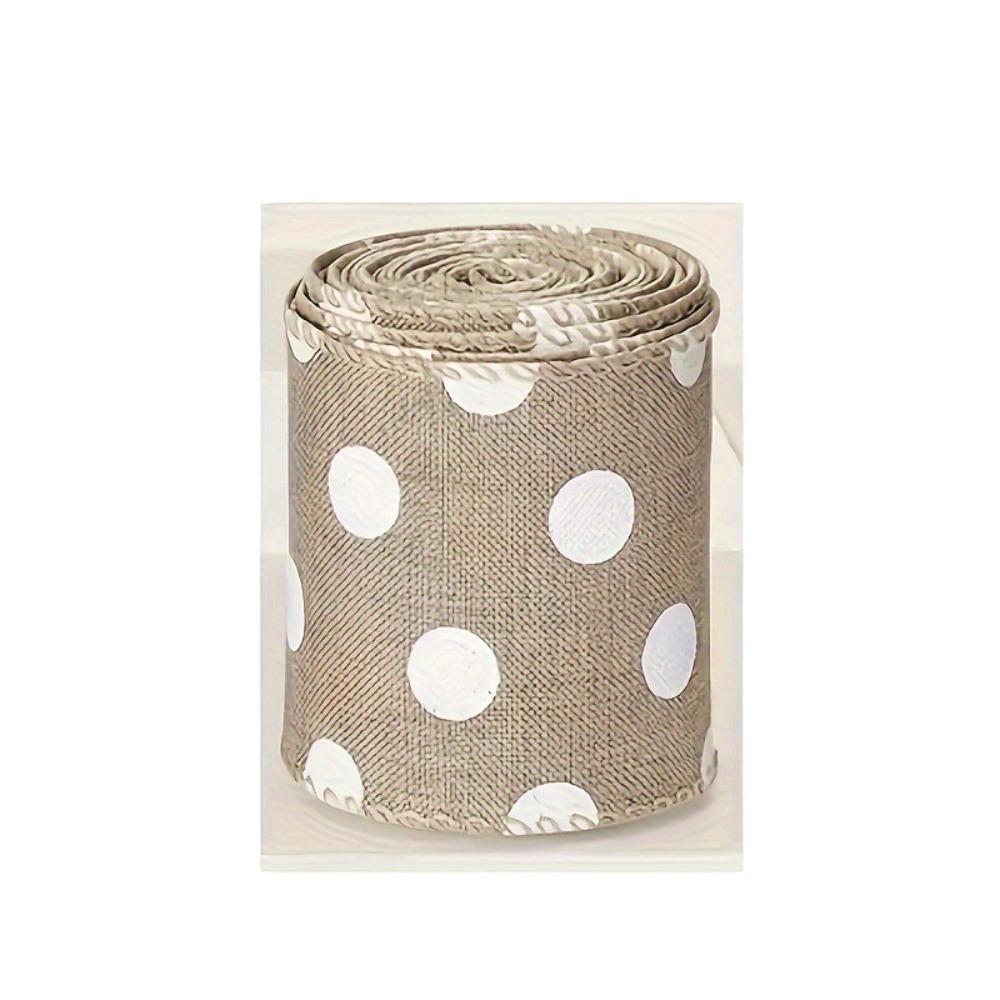 

5 ярдов/рулон Рождественские банты Рождественская лента Плетение Классический бант для подарочной коробки Лента для подарков StyleC