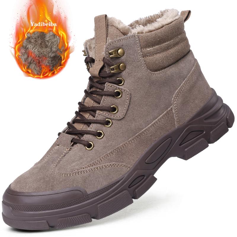 

Зимние защитные ботинки, мужская рабочая обувь со стальным носком, рабочие ботинки, мужская проколостойкая защитная обувь, мужские неразрушимые ботинки для сварщиков 45