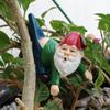Funny Mini Gnome Hanging Statue Cartoon Dwarf Miniature Sculpture  Flowerpot Decoration