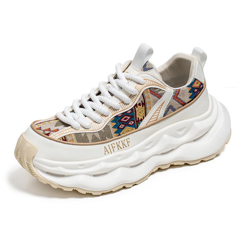 

New men s thick-soled height-increasing, fashionable, comfortable and casual sports shoes, loafers and canvas shoes 39