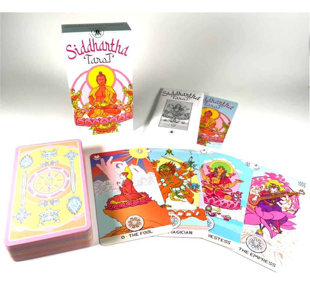 78 Tarot Cards Tarot Fortune Telling Japanese Instruction Manual Included [Siddhartha Tarot] [Genuine]