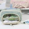 High Capacity Pencil Case Multi Compartments Pen Pouches Pen Organizers Pen Storage Bag Travel Makeup Pouches for Women