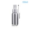 50/100/120/150/200/250Ml Empty Aluminum Spray Bottle Cosmetic Bottle Mini Metal Atomizer Bottles Travel Size For Cosmetics