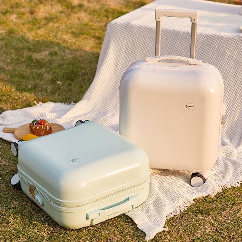 Lightweight Universal Wheel Travel Suitcase 18 inches