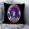 GGrateful DDead Pillowcase toon Gift Cushion Cover Bedroom Home Sofa Chair Seat Decor pillow case