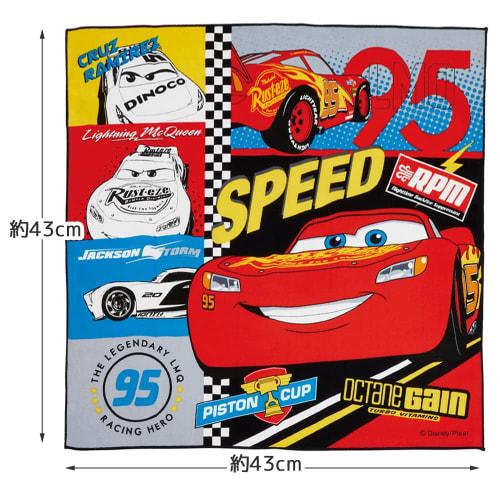 Skater Lunch Cloth, 43x43cm, Disney Cars 22, Boys, Made in Japan, KB4-A