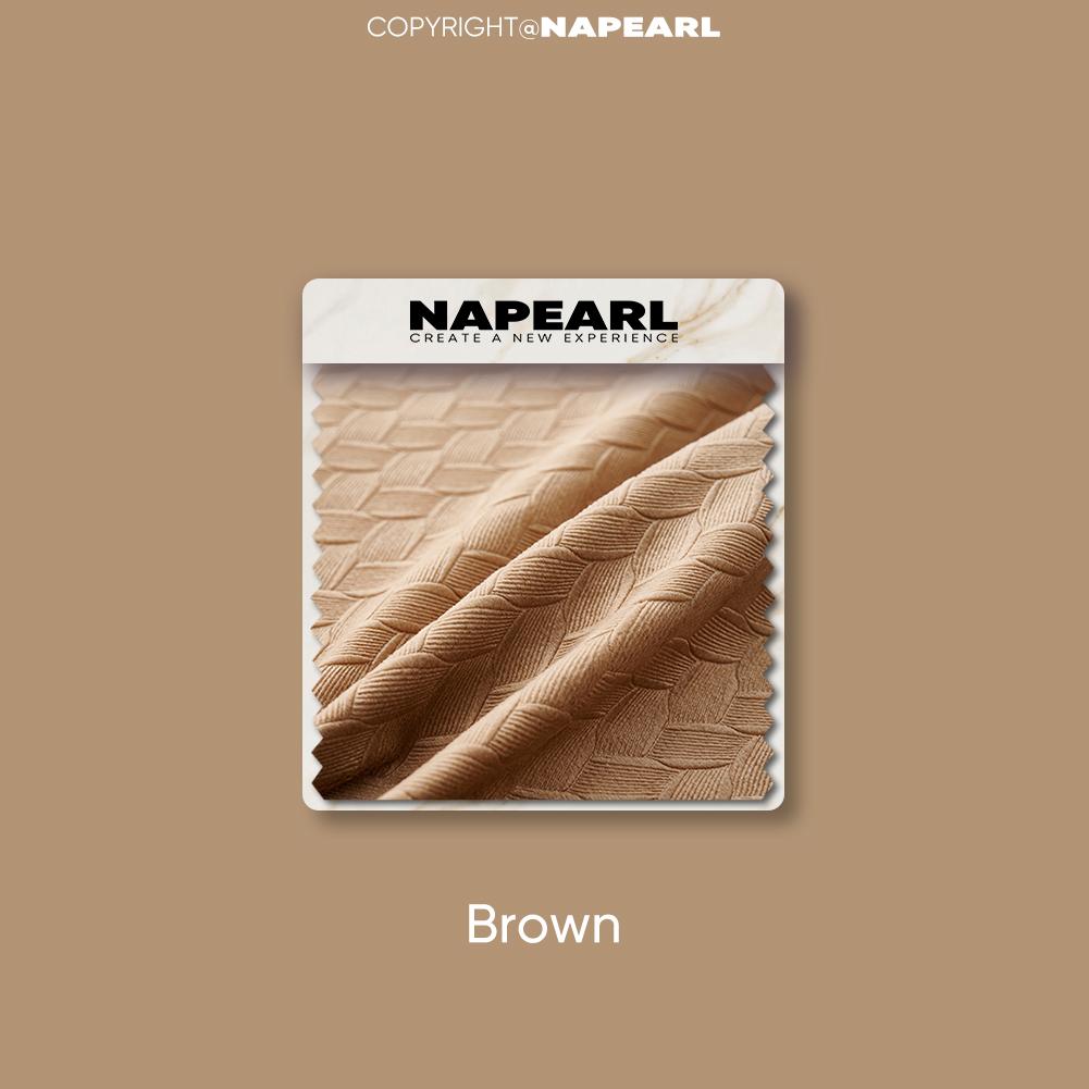 1PC NAPEARL 70-80% Blackout Simple and Elegant Textured Curtains Solid Color Soft Polyester Curtains for Living Room Bedroom Home Decor