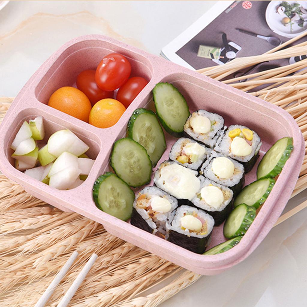 Meal Prep Lunch Containers BPA Free Reusable Food Safe for Kids Kitchen Storage
