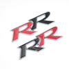 3D Metal RR Logo Car Stickers Emblem Trunk Badge Decals for RR Civic Mugen Accord Crv City Hrv