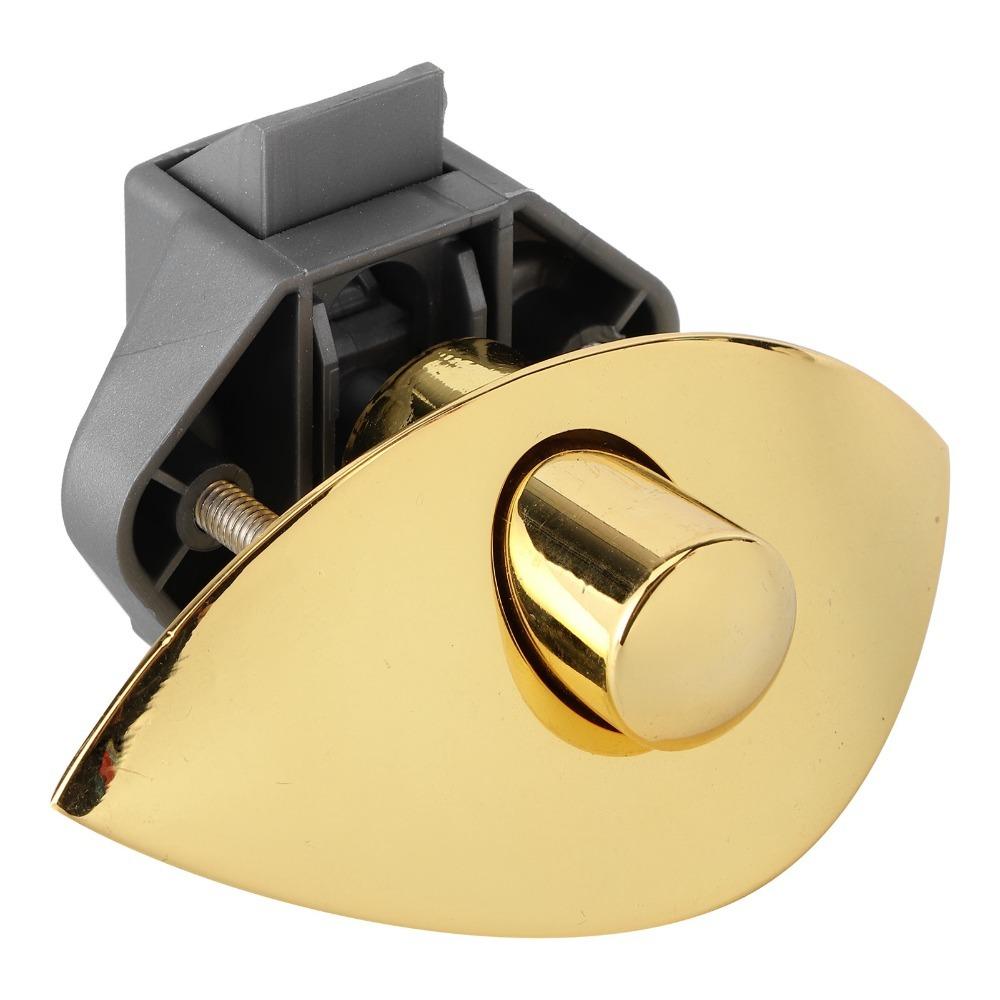 Easy Installation 14-16mm Drawer Push Lock Button Lock Push Locking Device Cabinet Door Lock Wooden Cabinet Door
